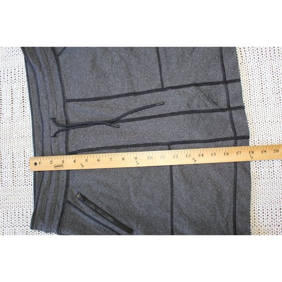 Title Nine Golf Skort size L Mini Skirt Grey Sporty pickleball outdoor pockets - Picture 4 of 6